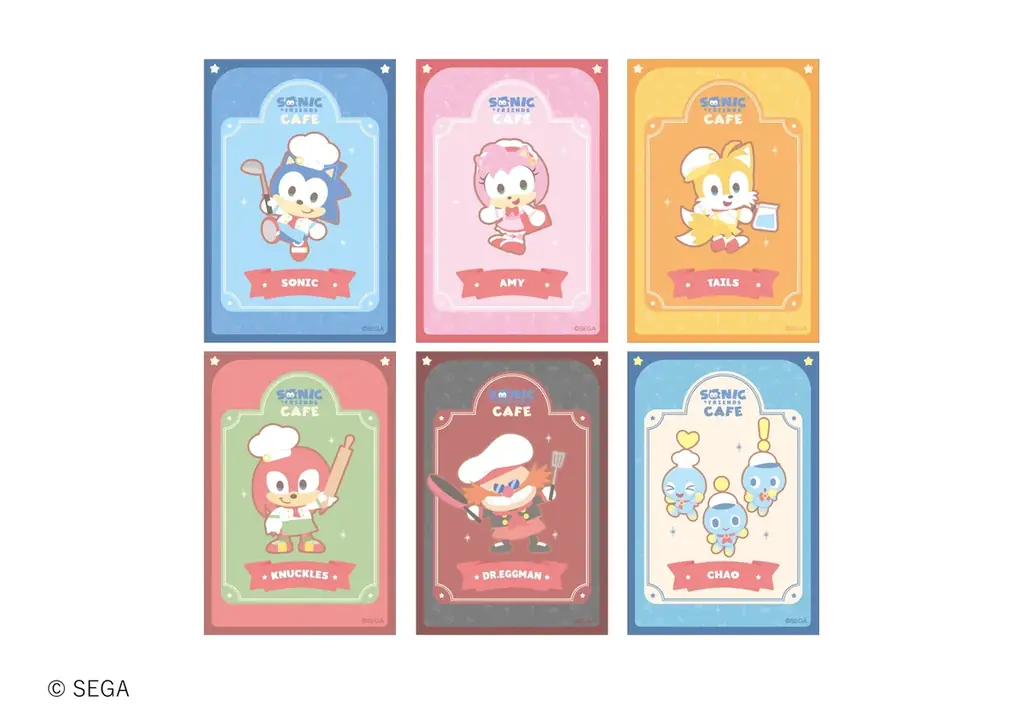 コラボカフェ『SONIC & FRIENDS CAFE』開催決定！1月9日（金）からand GALLERY有楽町店、名古屋2号店にて開催 画像 22