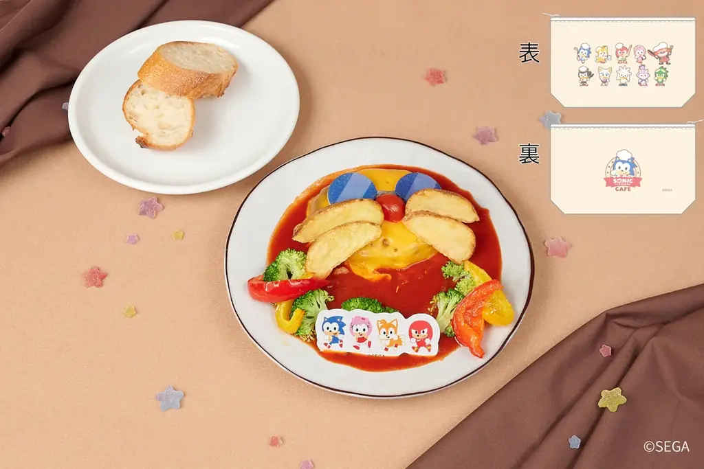 コラボカフェ『SONIC & FRIENDS CAFE』開催決定！1月9日（金）からand GALLERY有楽町店、名古屋2号店にて開催 画像 3