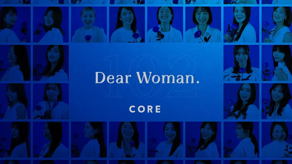 COREの新企画「Dear Woman.」女性リーダー102名公開