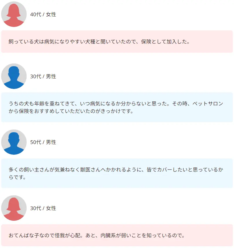 【飼い主500人に調査】犬の保険加入率は驚きの●割超え！「もしも」に備える人が急増中 画像 7