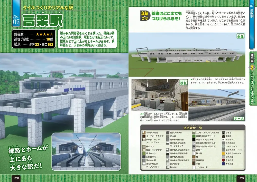 【12月11日発売】スタイリッシュなビル群や憧れの電車・飛行機が自在につくれる！ 「Nintendo Switch版 マインクラフト高層ビル＆のりもの建築ガイド」が登場 画像 5