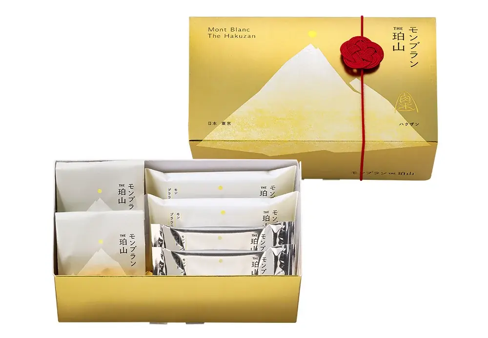 【大丸東京店】モンブランスイーツ専門店『THE珀山(はくざん)』。年末年始限定「焼菓子コレクション」が新登場！“白いモンブラン”EC予約は20日より1月分受付スタート 画像 7
