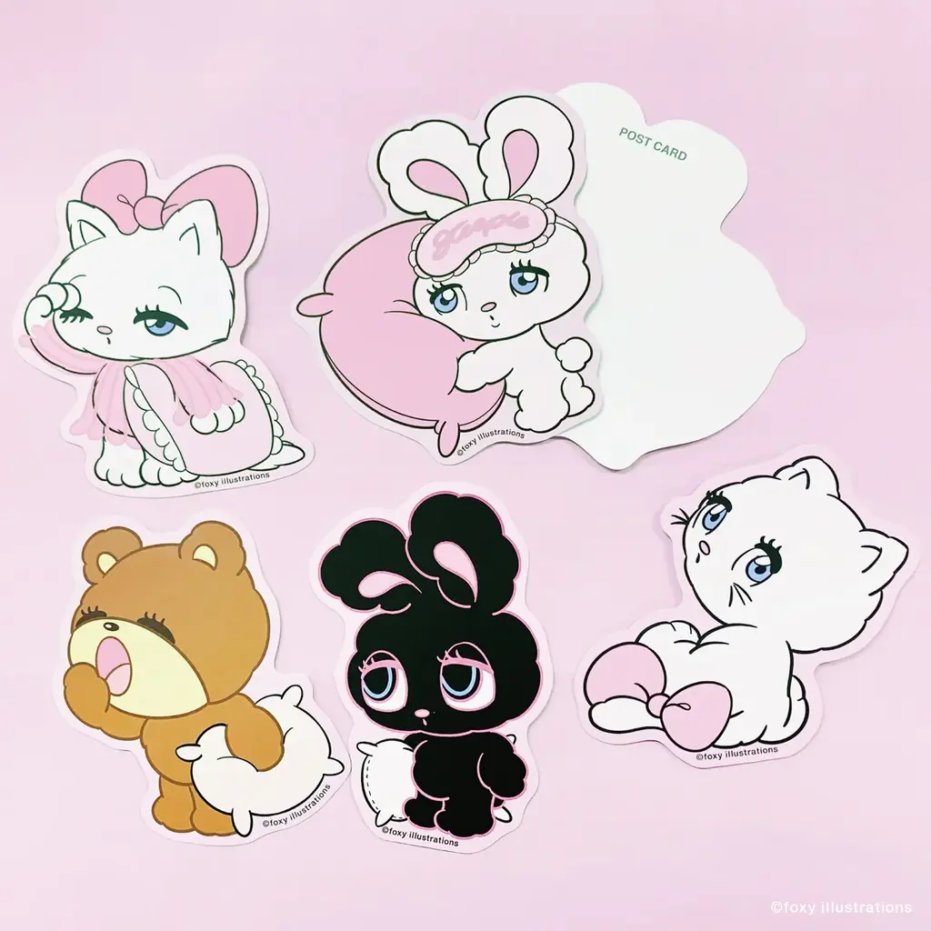 【25年12月26日(金)OPEN】イラストレーター foxy illustrationsの期間限定ショップ「foxy illustrations pop-up shop」新宿にて開催 画像 20