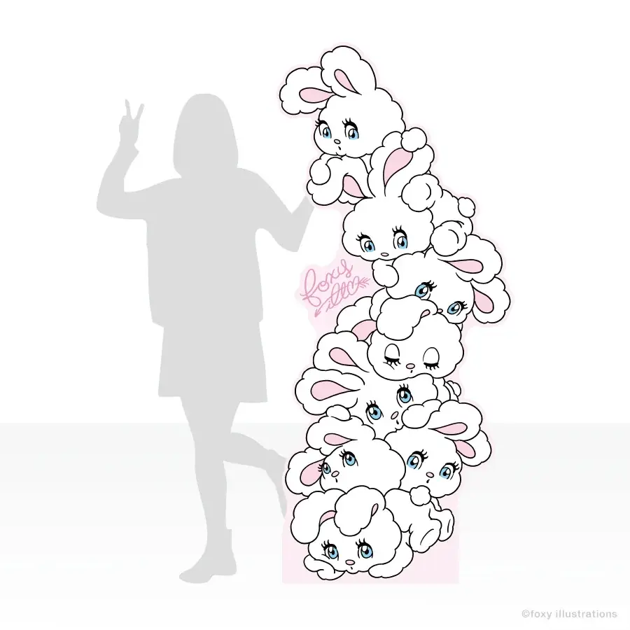 【25年12月26日(金)OPEN】イラストレーター foxy illustrationsの期間限定ショップ「foxy illustrations pop-up shop」新宿にて開催 画像 4