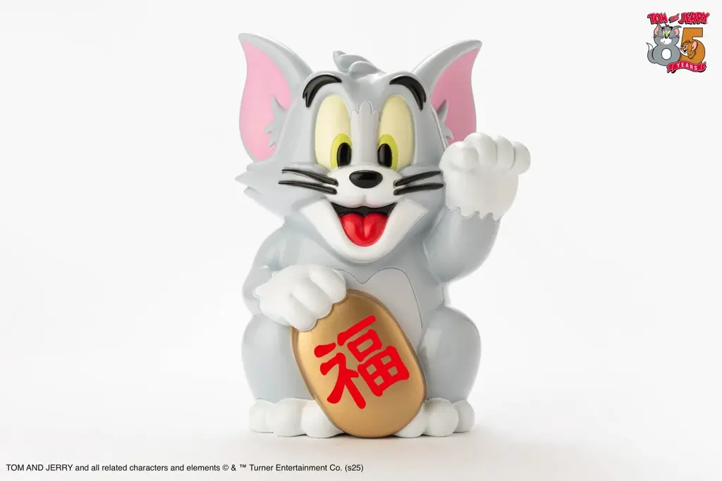 [トムとジェリー85周年記念] ソフビブランド GOCCODO デザインによる“招福ポーズ”のトムとジェリーの日本製ソフビフィギュアが ヒキダシトイより登場です 画像 3