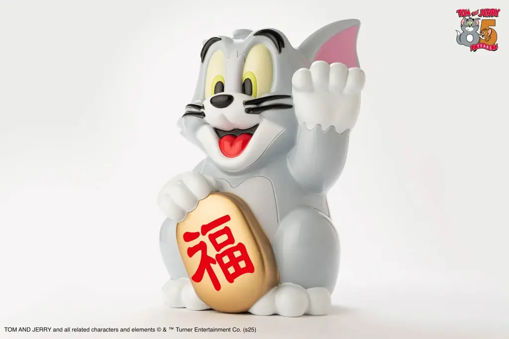 [トムとジェリー85周年記念] ソフビブランド GOCCODO デザインによる“招福ポーズ”のトムとジェリーの日本製ソフビフィギュアが ヒキダシトイより登場です 画像 4