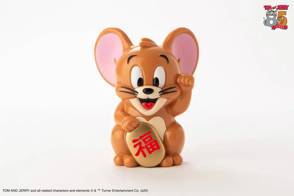 [トムとジェリー85周年記念] ソフビブランド GOCCODO デザインによる“招福ポーズ”のトムとジェリーの日本製ソフビフィギュアが ヒキダシトイより登場です 画像 8