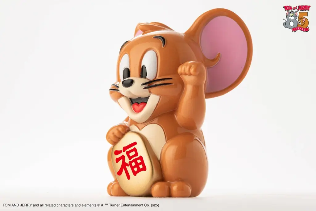 [トムとジェリー85周年記念] ソフビブランド GOCCODO デザインによる“招福ポーズ”のトムとジェリーの日本製ソフビフィギュアが ヒキダシトイより登場です 画像 9