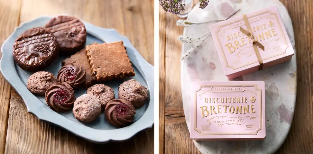 焼き菓子専門店〈 ビスキュイテリエ ブルトンヌ〉のバレンタインバレンタイン・ホワイトデー限定の可愛い2種のプティクッキー缶がリニューアルして登場 画像 2