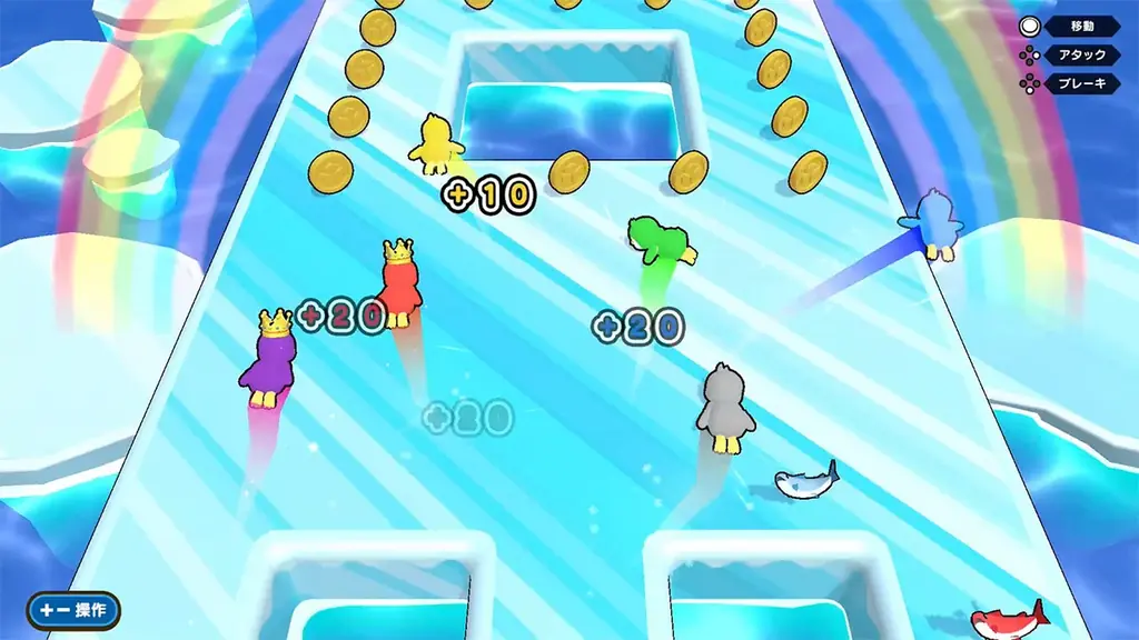 冬の遊びがギュッと詰まったパーティゲーム！『すべって！なげて！スノーパーティ』本日リリース！ 画像 2