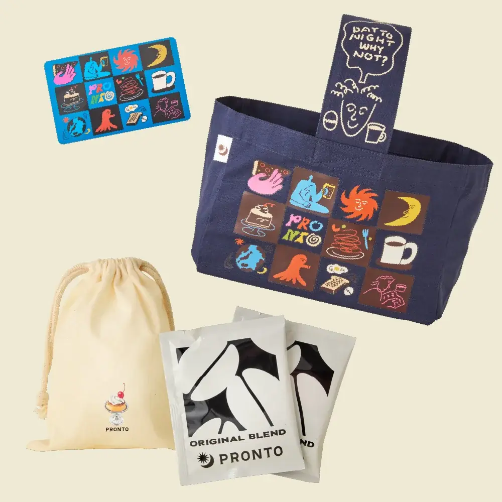『PRONTO（プロント）』初の福袋を2026年1月1日（木）より発売！人気イラストレーター「norahi」とのコラボレーショングッズ入りの福袋が登場！ 画像 4