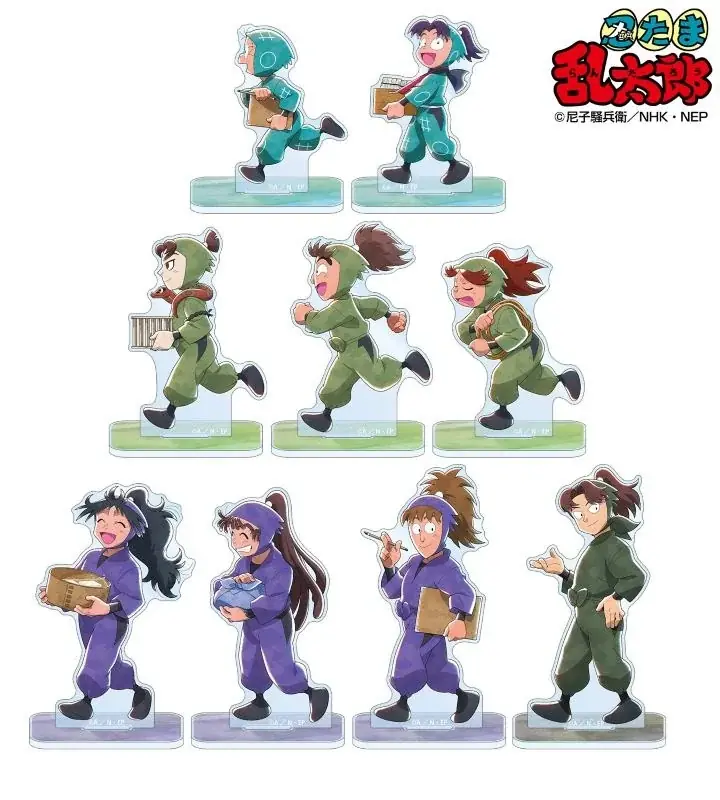『忍たま乱太郎』の描き下ろし みんなで歩むの段ver. 第2弾 トレーディングアクリルスタンドなどの受注を開始！！アニメ・漫画のオリジナルグッズを販売する「AMNIBUS」にて 画像 3