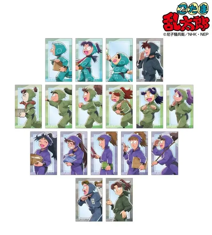 『忍たま乱太郎』の描き下ろし みんなで歩むの段ver. 第2弾 トレーディングアクリルスタンドなどの受注を開始！！アニメ・漫画のオリジナルグッズを販売する「AMNIBUS」にて 画像 5