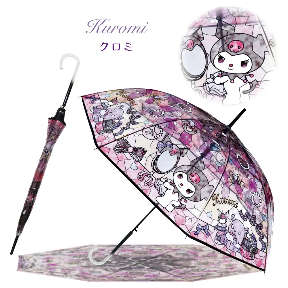 【本日再入荷】完売していた『サンリオキャラクターズ ステンドグラスアンブレラ』の「クロミ」が再入荷！ 画像 5