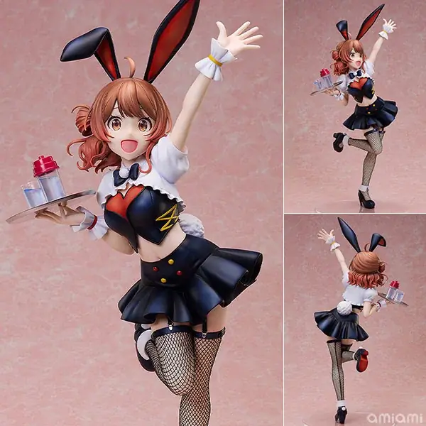 『学園アイドルマスター』より、「花海佑芽 バニーVer.」フィギュアが1/4スケールで登場。あみあみにて予約受付中。 画像 2