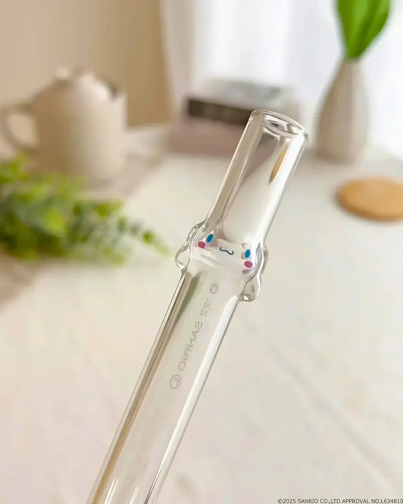 長らく売り切れていたファン待望の「シナモロール」ガラス製マイストローが、グッドグラスからついに再販開始！ 画像 2