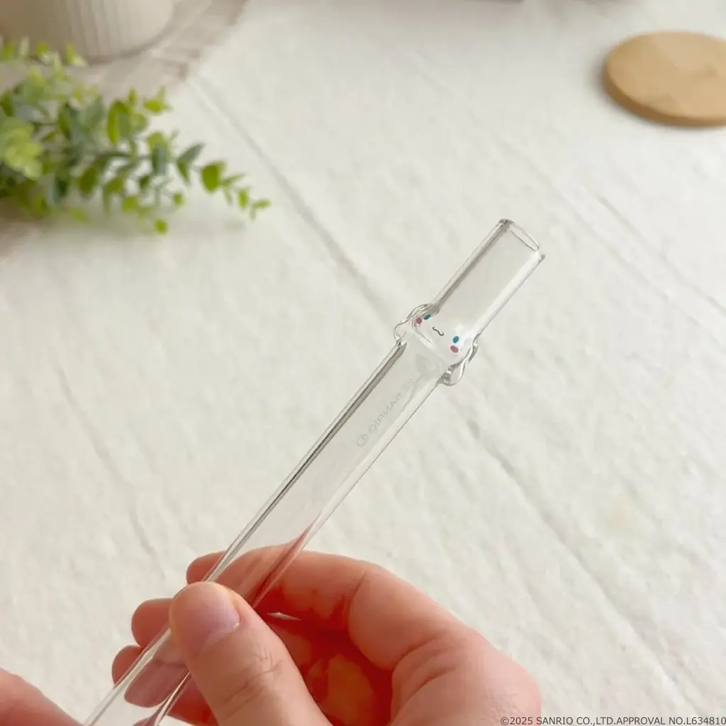 長らく売り切れていたファン待望の「シナモロール」ガラス製マイストローが、グッドグラスからついに再販開始！ 画像 4