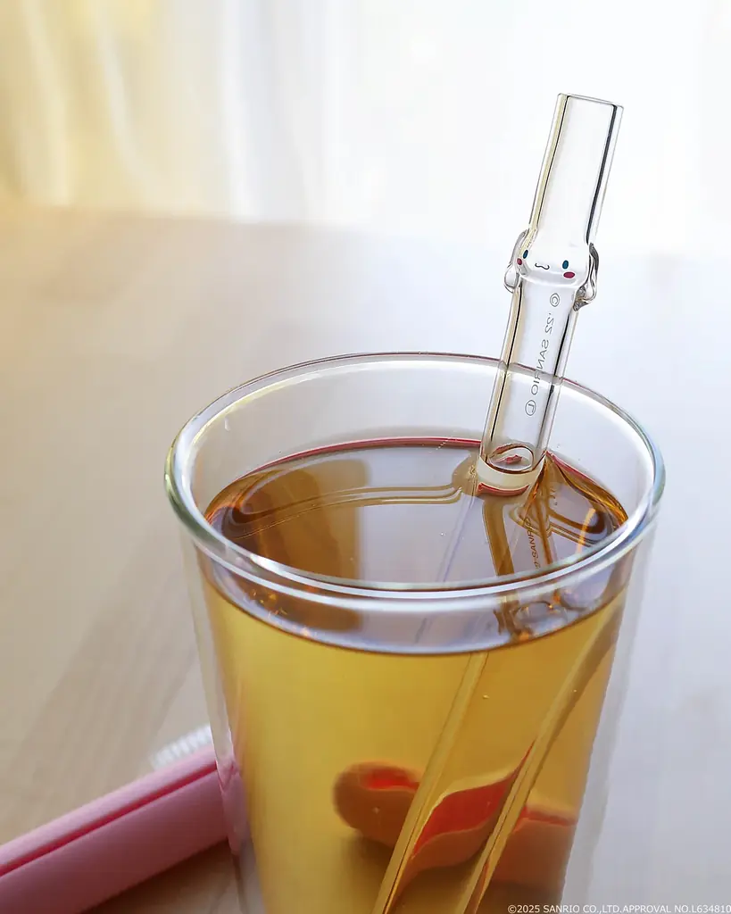 長らく売り切れていたファン待望の「シナモロール」ガラス製マイストローが、グッドグラスからついに再販開始！ 画像 5