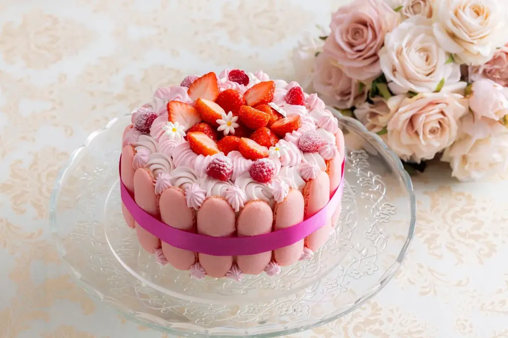 「いちご」を主役に春の芳醇なフレーバーが溢れる　ヒルトン大阪　【ストロベリースイーツビュッフェ　～Marie Antoinette～】 画像 4