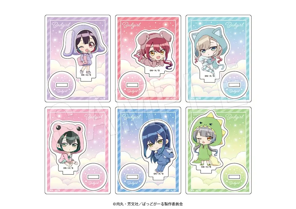 『ばっどがーる』より、“アニマルルームウェア”がテーマの描き下ろしイラストを使用した新作グッズが「コミックマーケット107」で登場！中外鉱業ブースにて販売決定！ 画像 4