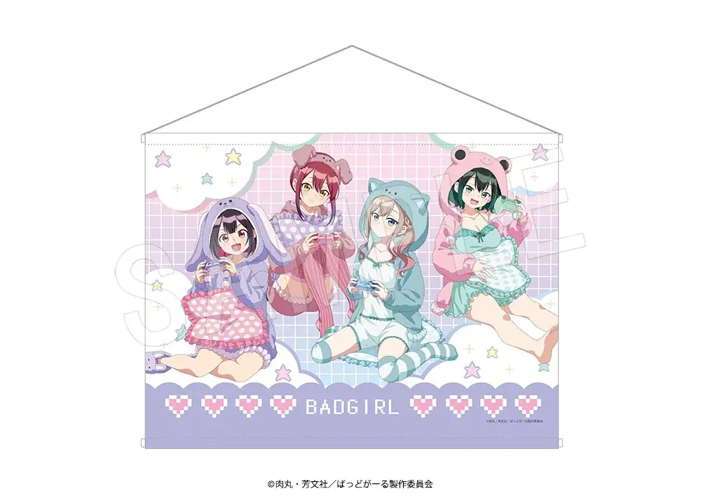 『ばっどがーる』より、“アニマルルームウェア”がテーマの描き下ろしイラストを使用した新作グッズが「コミックマーケット107」で登場！中外鉱業ブースにて販売決定！ 画像 7