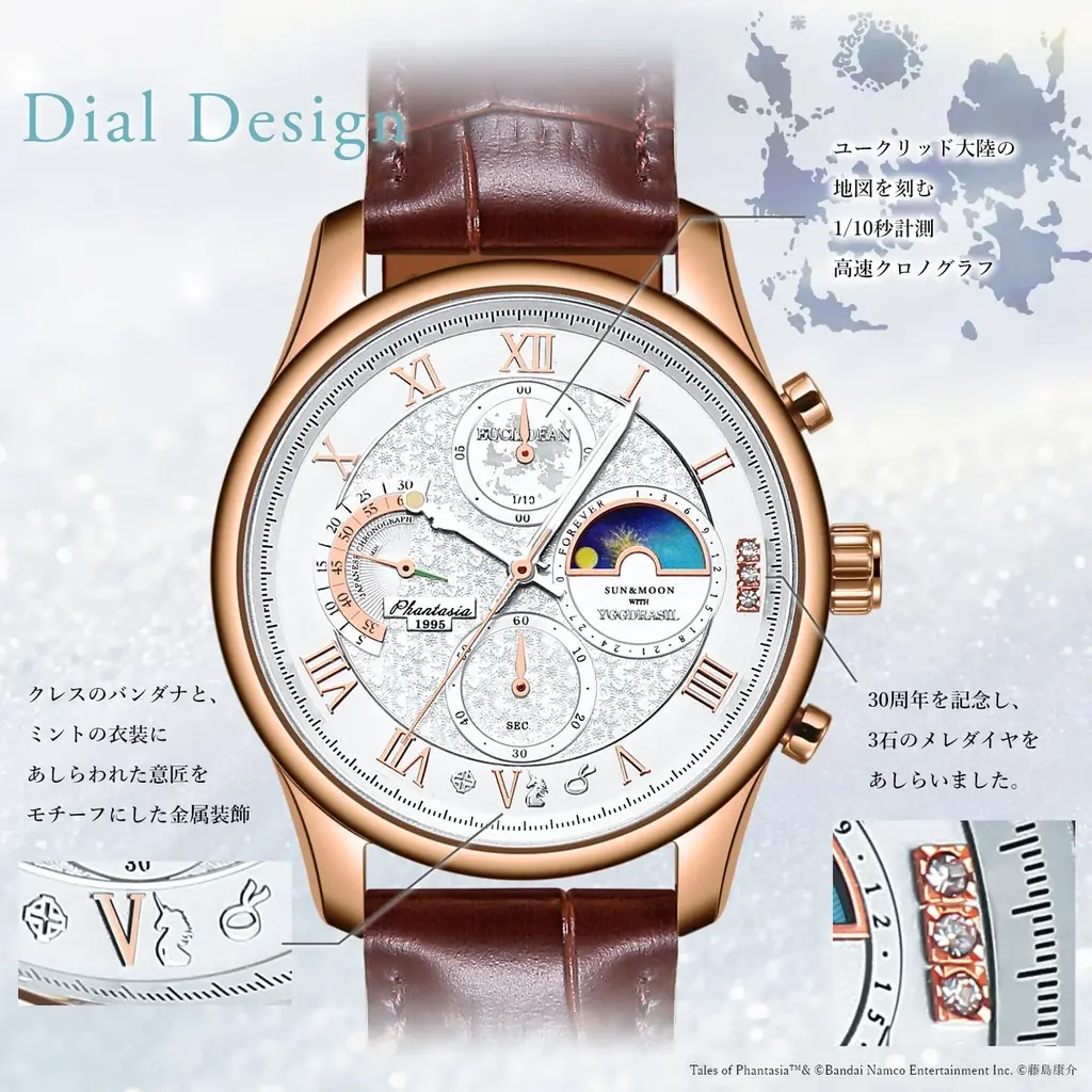 「テイルズ オブ ファンタジア」30周年記念時計 発売決定 画像 5