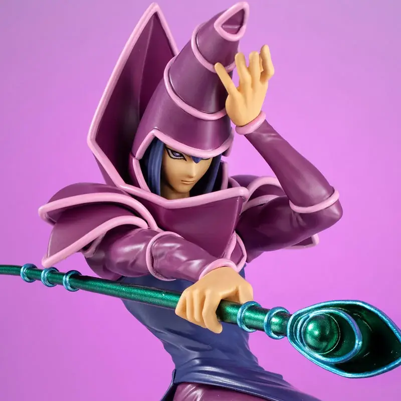 『遊☆戯☆王デュエルモンスターズ』より、【ブラック・マジシャン】【サイレント・マジシャン】がフィギュアシリーズ「MONSTERS CHRONICLE」に参戦。 画像 3