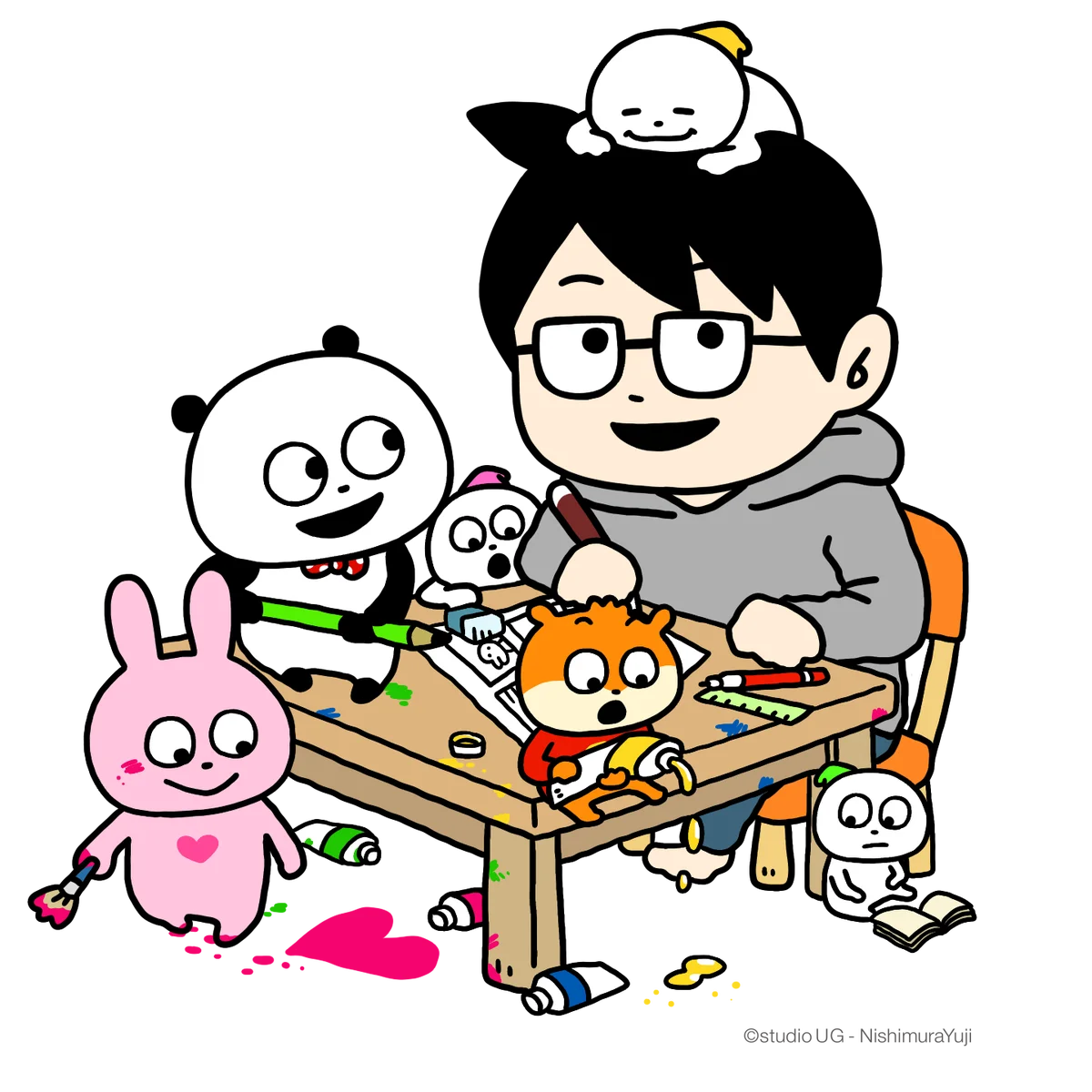 【阪神梅田本店】活動10周年記念。300点以上の作品が集結する「にしむらゆうじのひみつ展」を12月27日(土)より開催します 画像 2