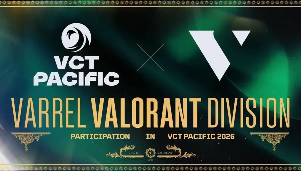 eスポーツチーム「VARREL」VCT Pacific 2026へ参戦決定 画像 1