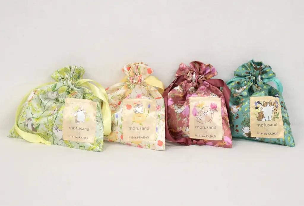 mofusand×日比谷花壇、初のコラボレーションが実現！フローリストが描く「花屋さんのお花柄」とキュートなにゃんこが出会う新シリーズ 画像 12