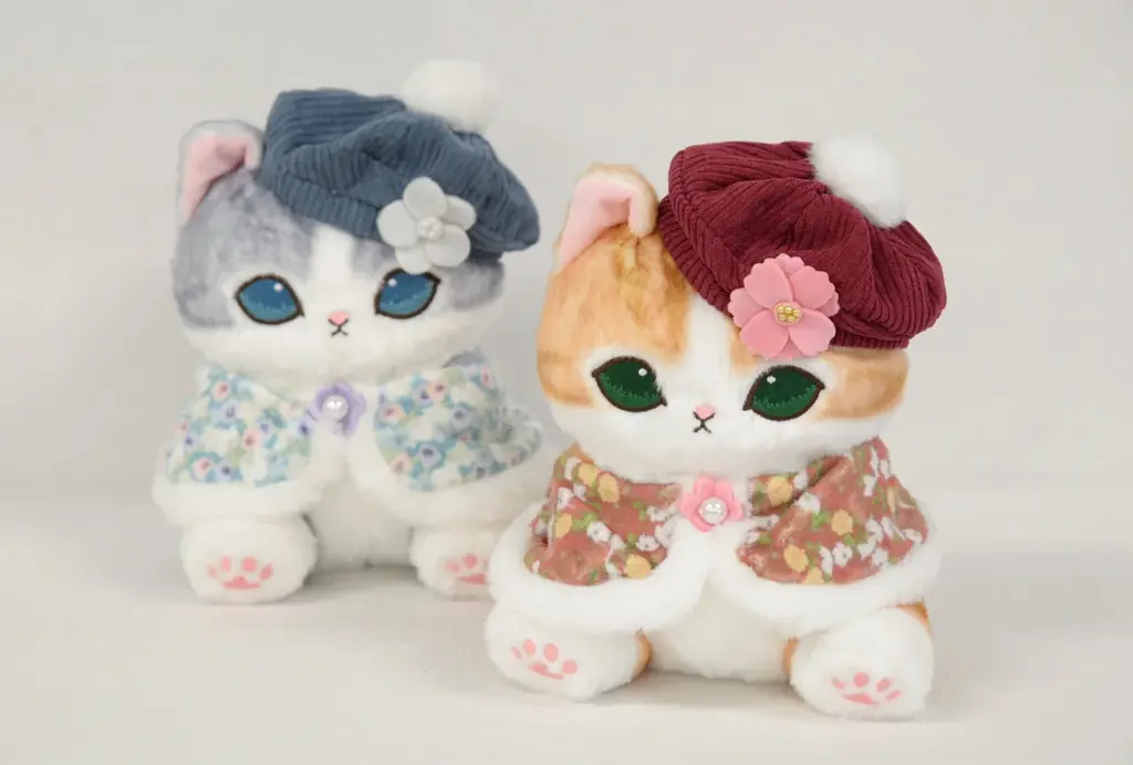 mofusand×日比谷花壇、初のコラボレーションが実現！フローリストが描く「花屋さんのお花柄」とキュートなにゃんこが出会う新シリーズ 画像 8