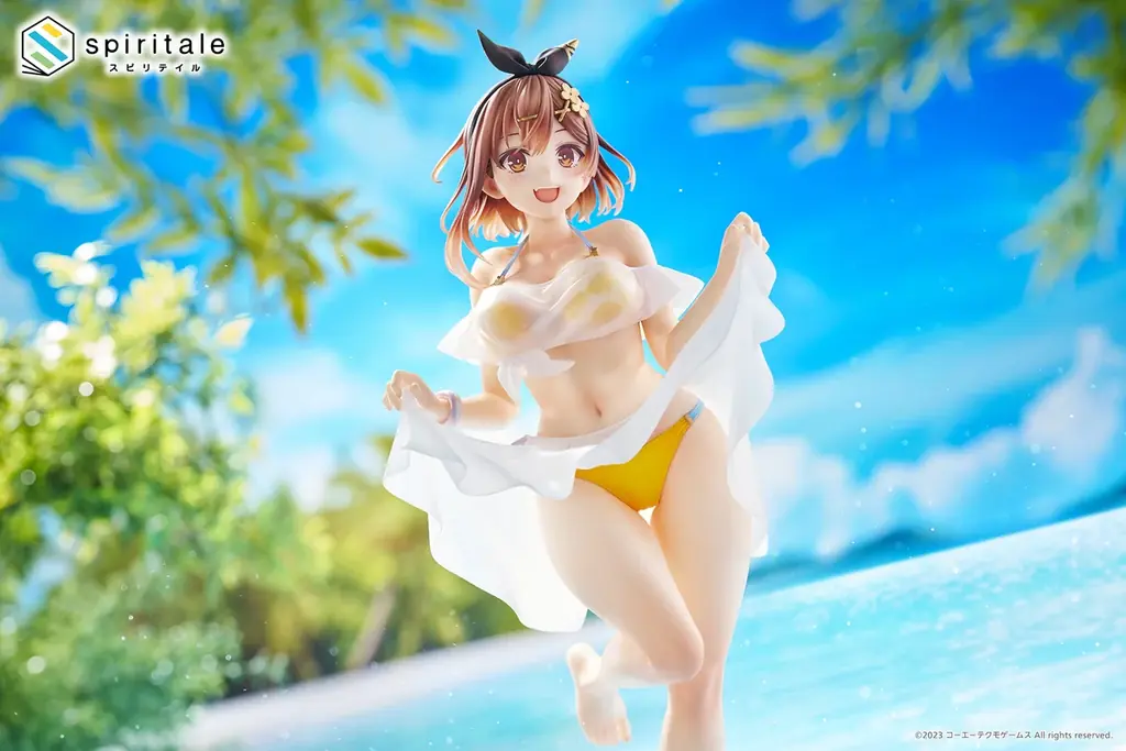 高品質フィギュアブランド『spiritale』ー『ライザのアトリエ３ 〜終わりの錬金術士と秘密の鍵〜』より、主人公「ライザ」が水着姿で1/6スケールフィギュアになって登場！ 画像 13
