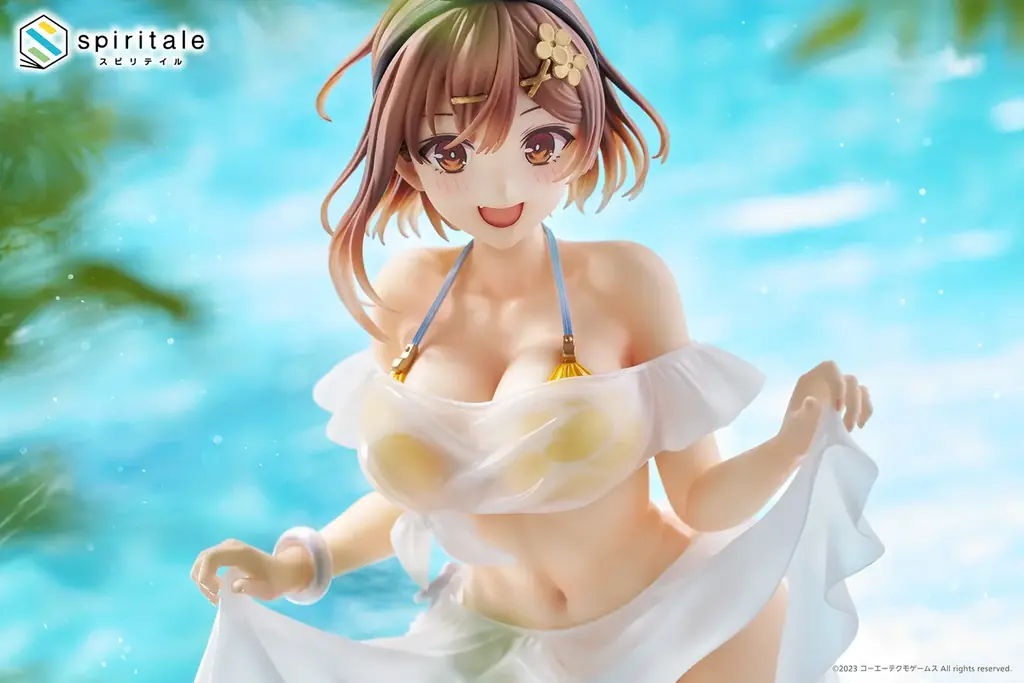 高品質フィギュアブランド『spiritale』ー『ライザのアトリエ３ 〜終わりの錬金術士と秘密の鍵〜』より、主人公「ライザ」が水着姿で1/6スケールフィギュアになって登場！ 画像 6