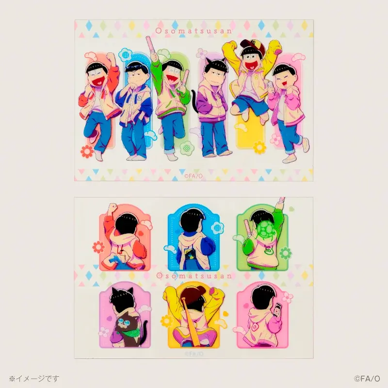 何年たっても、ご飯が最高！「おそ松さん×こてっちゃん」コラボオリジナルグッズが登場！うしろ姿まで描き下ろされたグッズセットを販売 画像 13