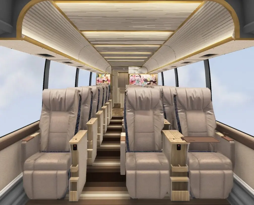 ラグジュアリーなバスツアーを２０２６年春から運行します 画像 3