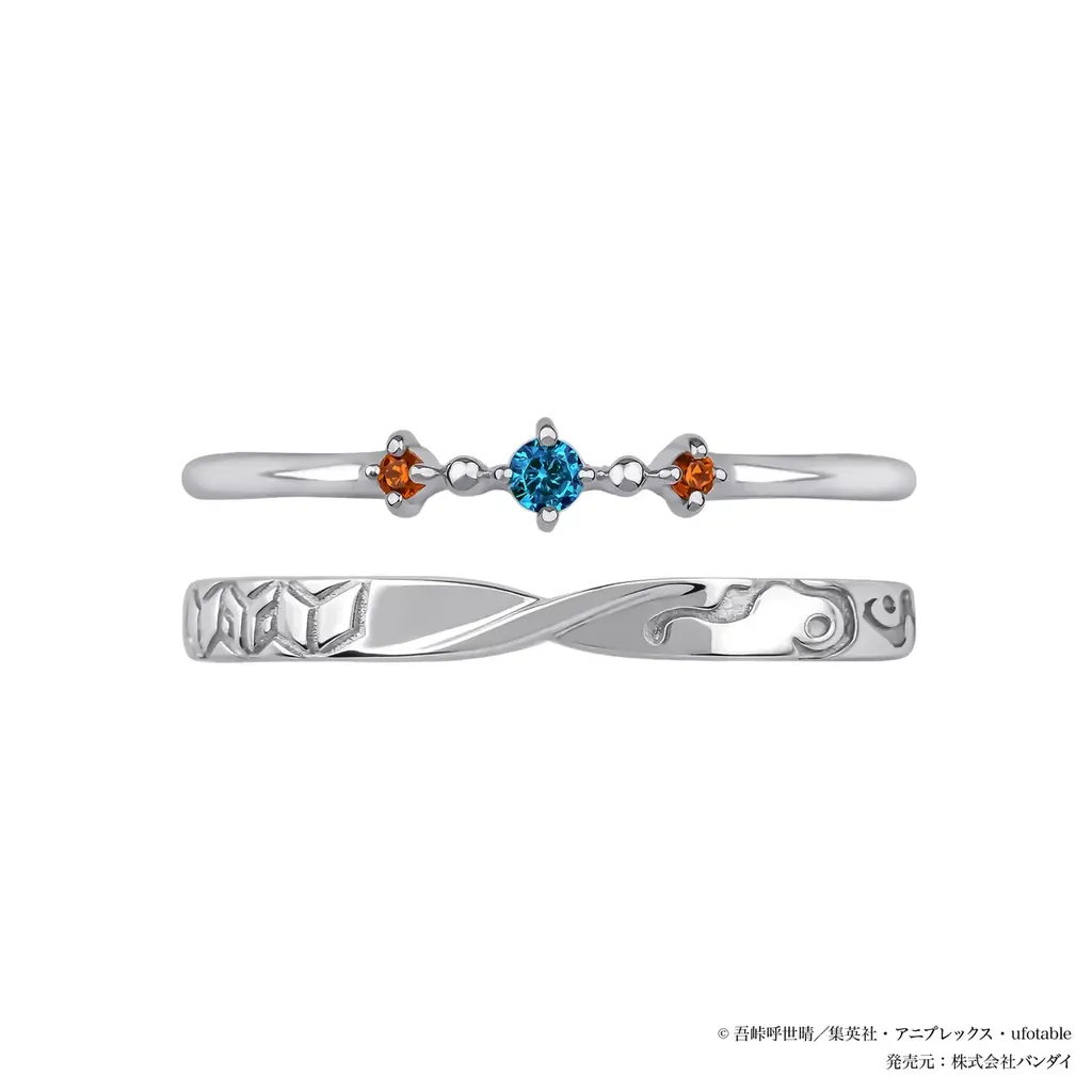 アニメ「鬼滅の刃」ジュエリー第6弾★炭治郎・義勇・狛治&恋雪をイメージしたセットリング全3種が新登場！ 画像 5