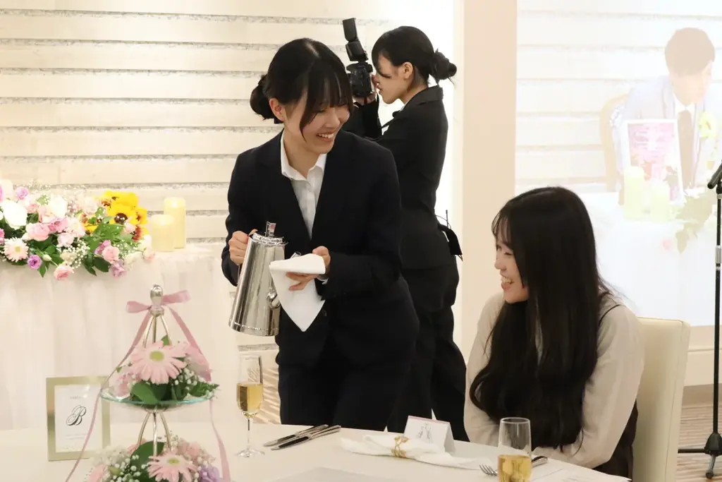 【模擬ブライダルPJ】高崎商科大学短期大学部1年生による視覚障がい者に寄り添ったユニバーサル・ウエディング。 画像 2