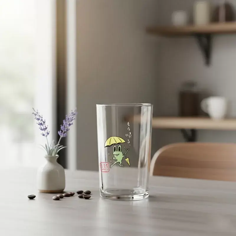 昭和レトロな雰囲気がかわいい！アデリアの強化グラスにオリジナルプリントが可能に（2025/12/11） 画像 2