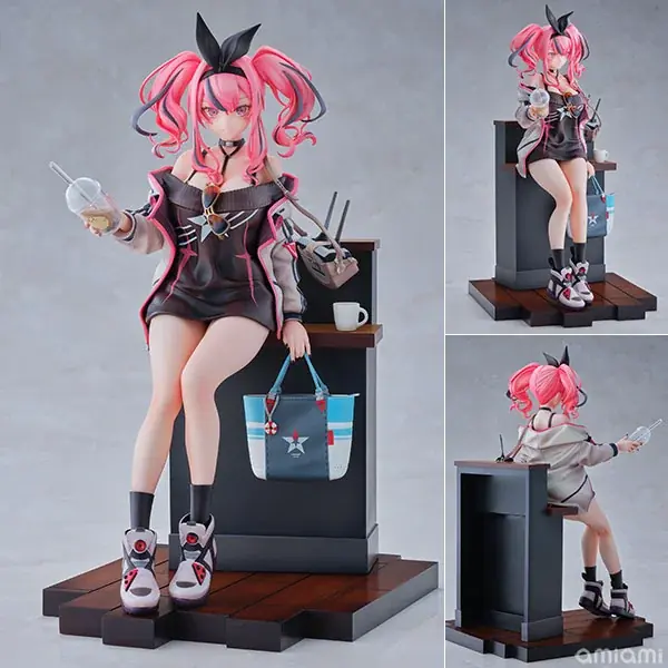 『アズールレーン』より「ブレマートン」が、私服姿の≪ハッピー・デーティング！Ver.≫フィギュアで登場。あみあみにて予約受付中。 画像 2