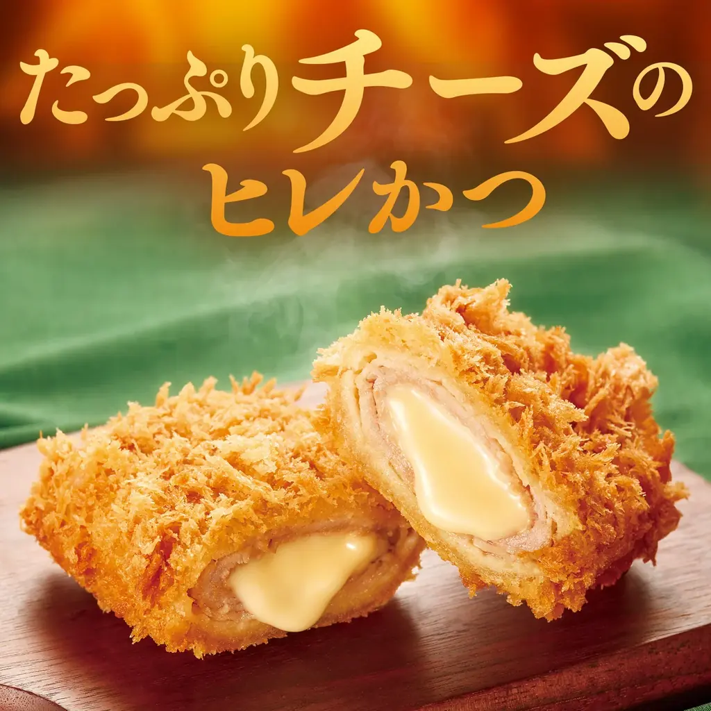とんかつ新宿さぼてんがご提案する、チーズがとろけるクリスマス。「北海道産5種チーズメンチかつ」を全国のレストラン店舗にて12月15日（月）から期間限定で販売 画像 2
