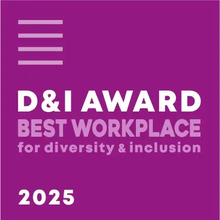 「D&I AWARD 2025」において4年連続で最高評価の「ベストワークプレイス」に認定 画像 1