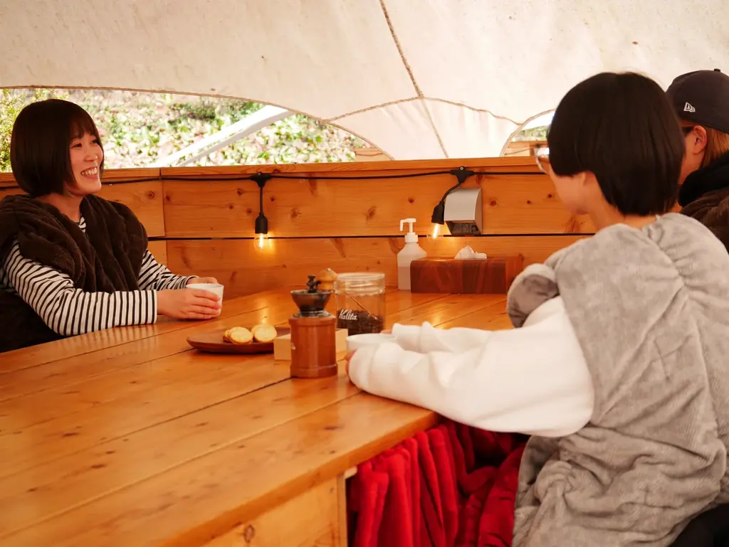 最高のリトリートを体験できる THE FIVE RIVERS FINE GLAMPING 群馬 白沢　白銀の世界で雪中サウナ　寒暖差100℃超え”雪でととのう”冬体験 画像 6