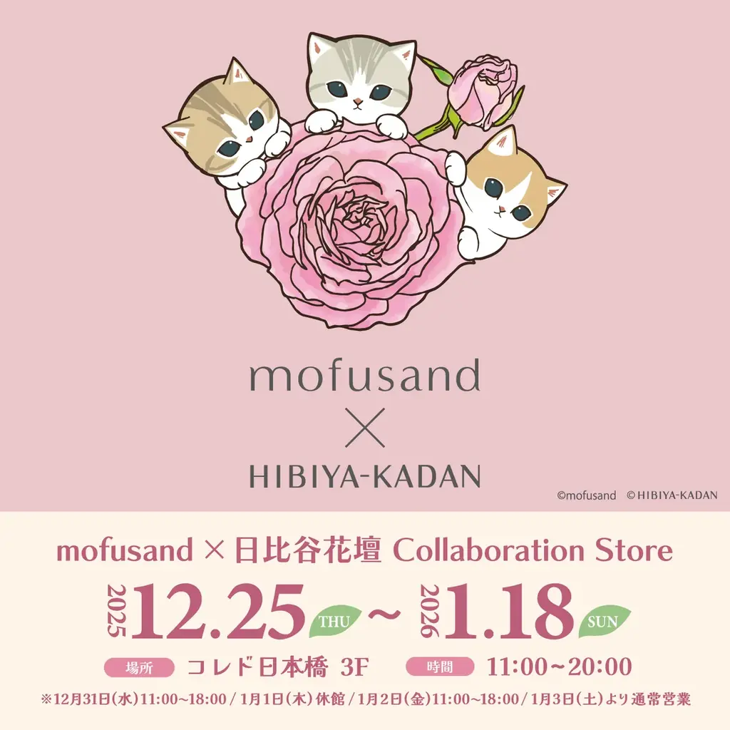 mofusand×日比谷花壇店
