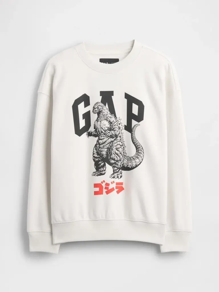 Gap、日本が世界に誇る最強の怪獣王「ゴジラ」とのコラボレーションを12月16日(火)に発売 画像 2