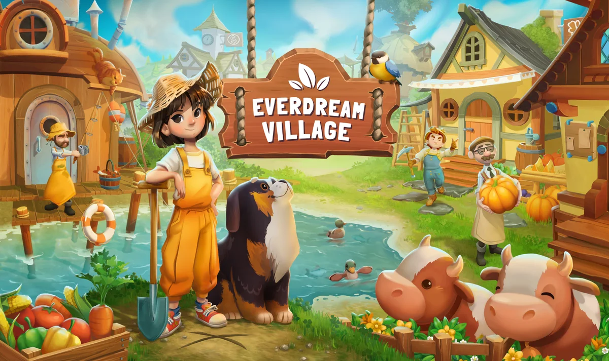 プレイヤー好みの村づくりと冒険が楽しめる農業アドベンチャー『夢幻の里（Everdream Village）』の早期アクセス版が本日リリース！ 画像 1