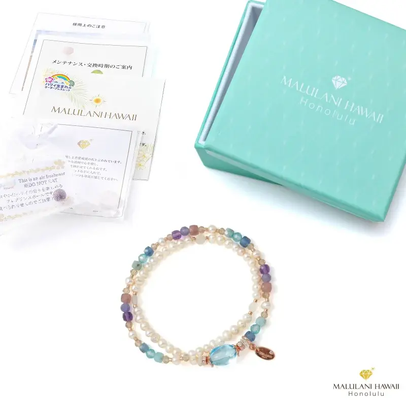 【今年一番の“ご褒美”に】上質な天然石が輝く「クリスマスコレクション2025」、ハワイ発「マルラニハワイ」より新登場！ 画像 3