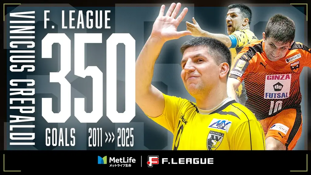 クレパウジがＦリーグ通算350得点に到達　達成の経緯と意義