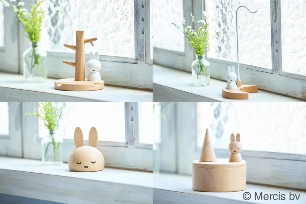 12/20発売｜ミッフィー木製雑貨4種、日常に馴染む大人デザイン