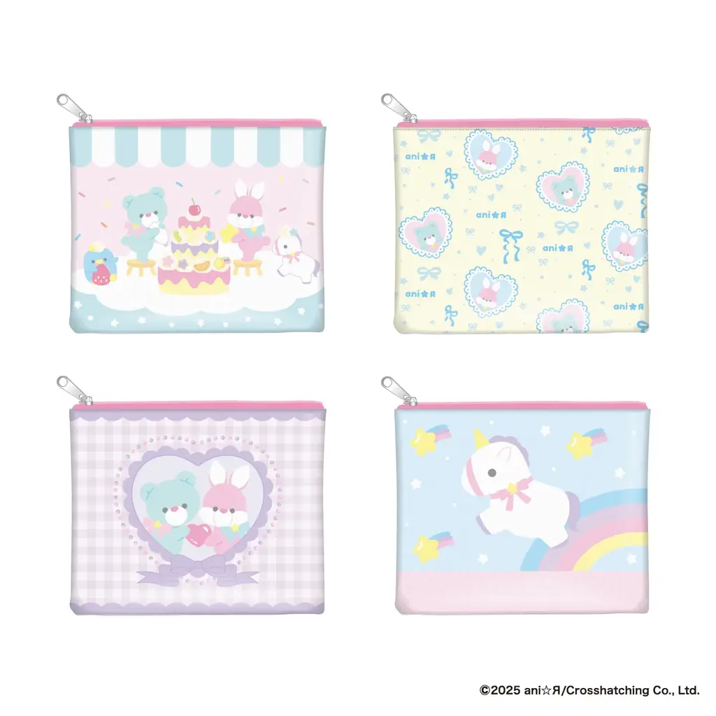 ドン・キホーテ、アピタ、ピアゴの一部店舗にて「ani☆Я」のゆめかわキュートなガム入りポーチが発売！ 画像 2