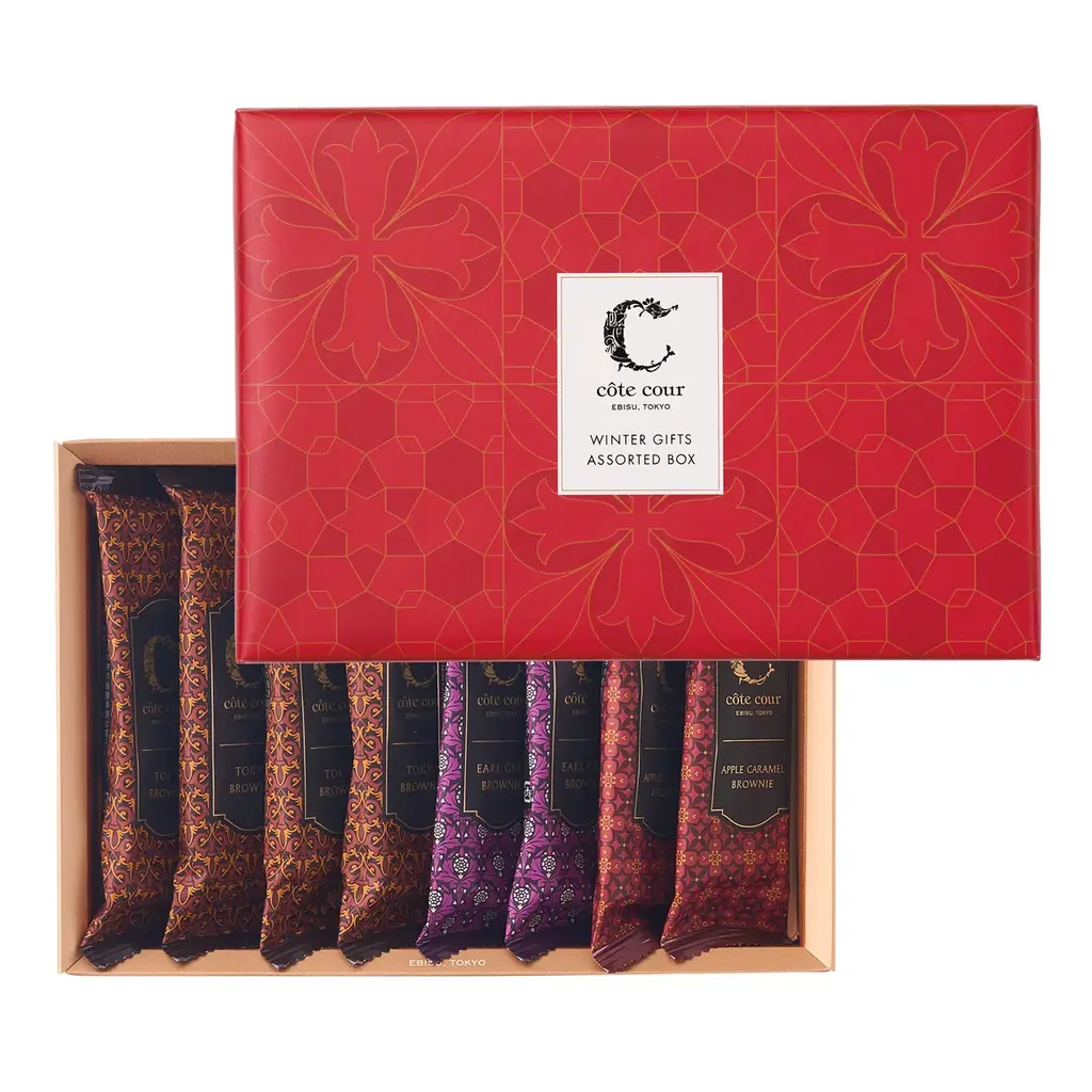 【感謝を伝える冬ギフト】ブラウニー専門店【côtecour（コートクール）】より「ブラウニー詰合せ Winter Giftパッケージ」を発売いたします。 画像 2